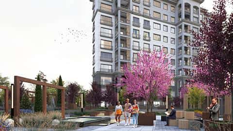 Appartements  Parfaitement Situés à Basaksehir, Istanbul — 3/27