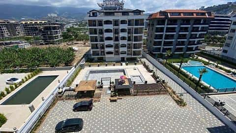À vendre : Appartements avec vue sur la mer à Alanya Kargicak avec 1 à 3 chambres et piscine commune — 2/20