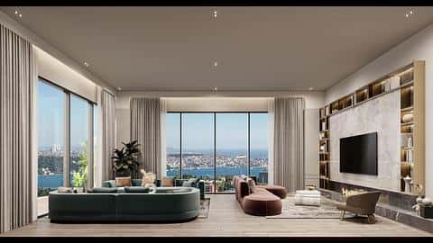 Luxuswohnungen mit Bosporus-Blick im Zentrum von Beşiktaş zu verkaufen — 9/18