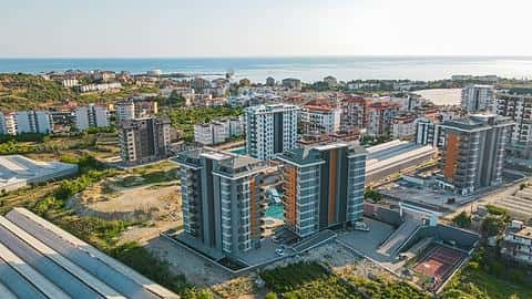 Appartement 1+1 prêt à emménager à vendre à Alanya Avsallar — 2/17