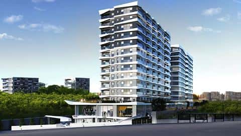 Achetez l'appartement de vos rêves : 1, 2 ou 3 chambres avec piscine et bain turc à Bagcilar, Istanbul — 2/15