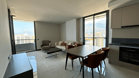 Appartement au centre-ville avec citoyenneté et vue sur la mer à Mahmutlar, Alanya — 7/20
