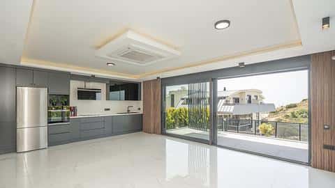 Villa à vendre à Kargicak, Alanya : 4 chambres avec piscine privée et citoyenneté — 6/29