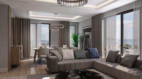 Appartements à vendre à Beylikduzu Istanbul avec 2 à 7 chambres, vue sur la mer et permis de résidence — 7/22