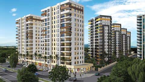 Appartements abordables avec vue sur la nature à Dosemealti — 4/33