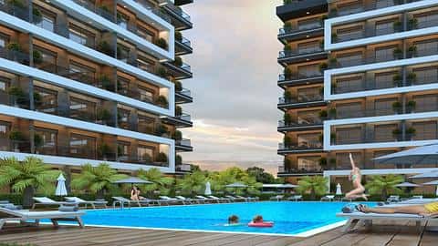 Complexe d'appartements glamour et vaste à Aksu, Antalya — 7/7