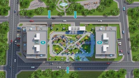 À vendre : appartements à Buyukcekmece, Istanbul avec 2, 3 ou 4 chambres et permis de résidence — 5/16