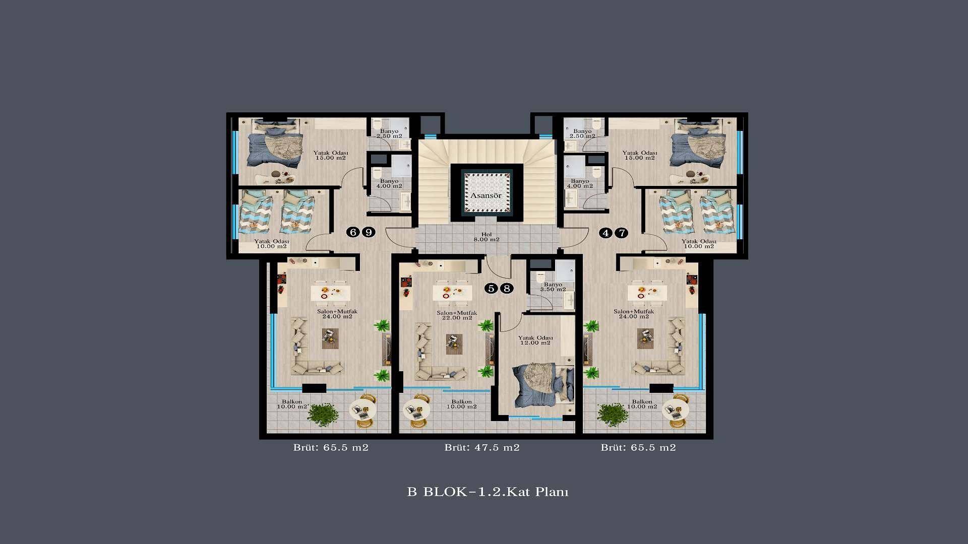 Image du plan d'étage 1