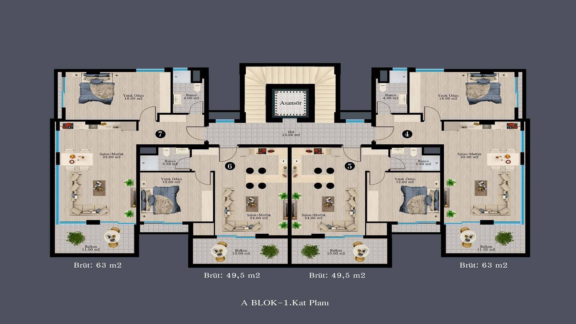 Image du plan d'étage 8