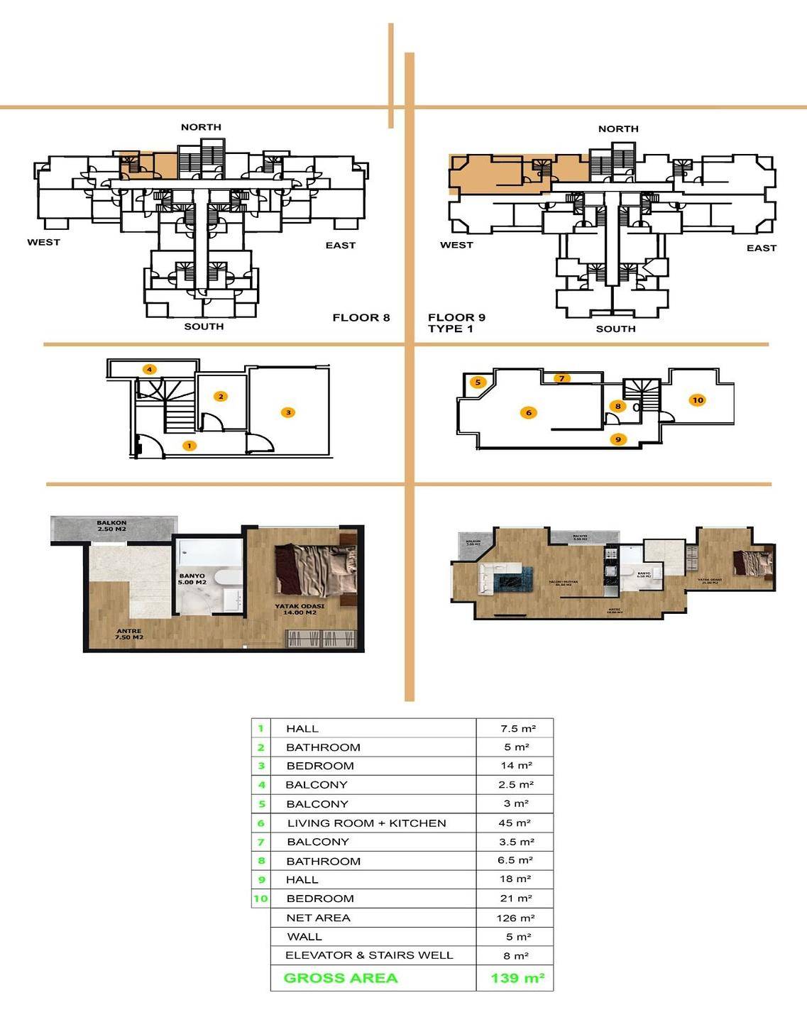 Image du plan d'étage 5