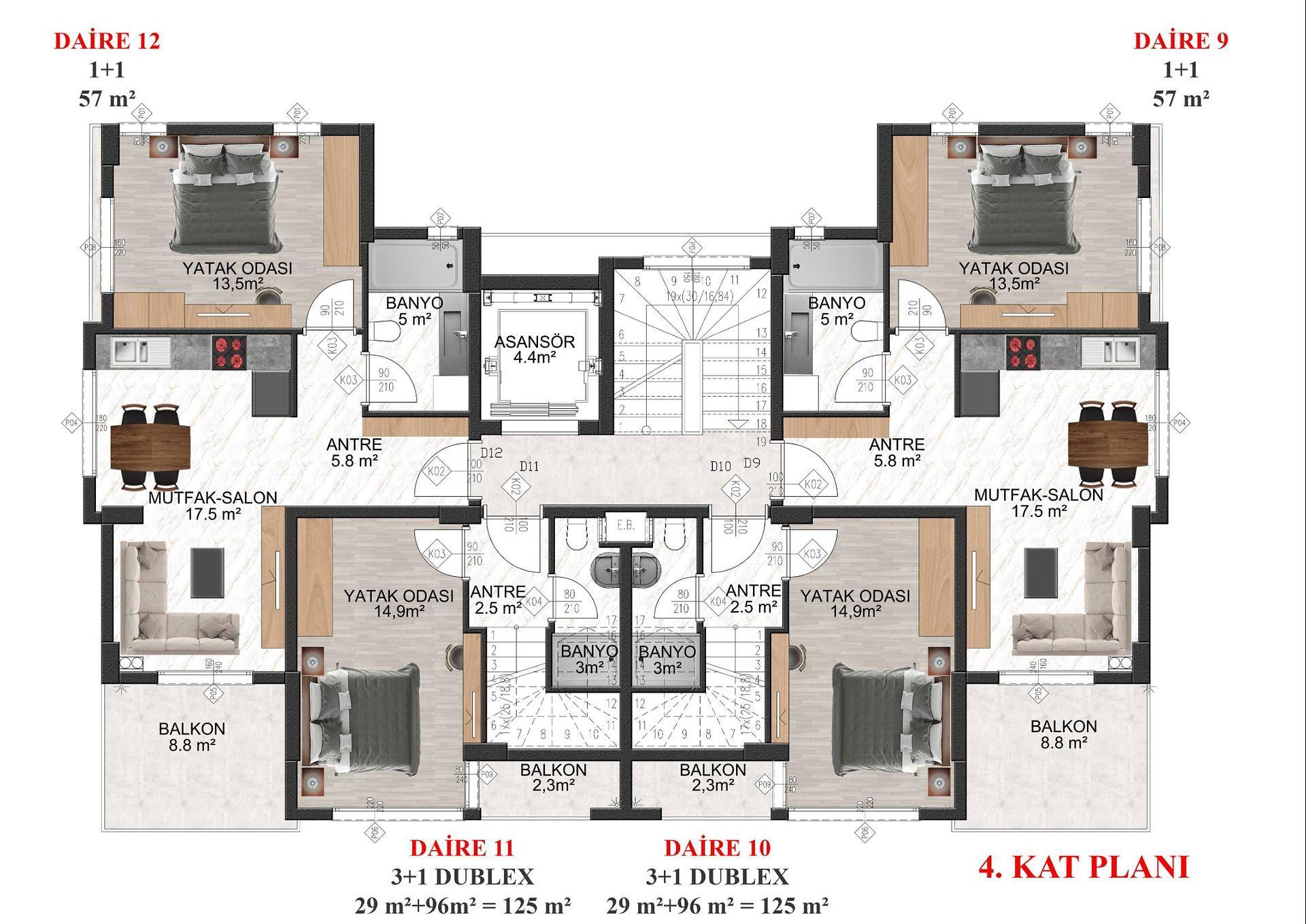 Kat Planı Resmi 6