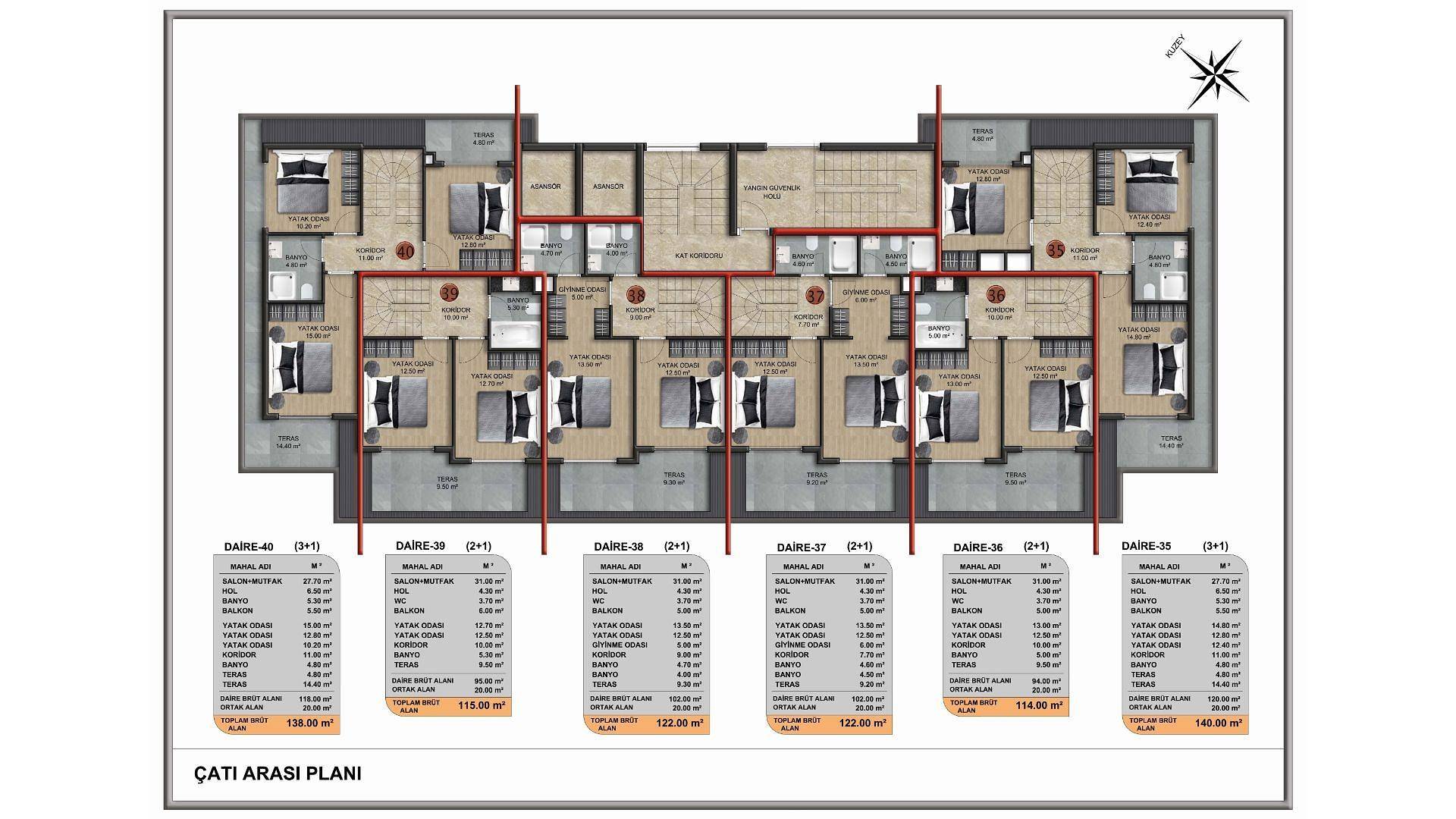 Image du plan d'étage 8