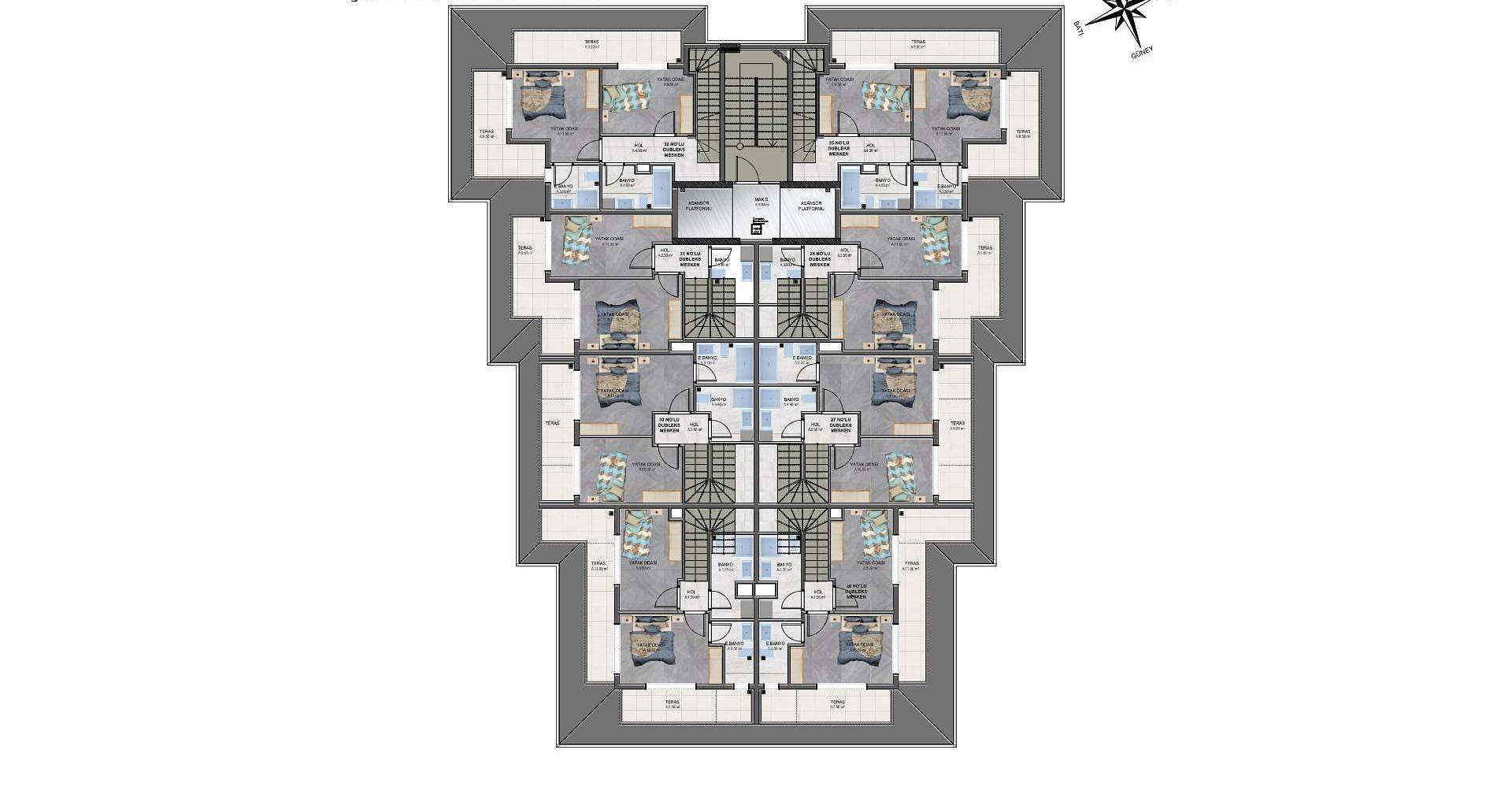 Plantegning billede 5