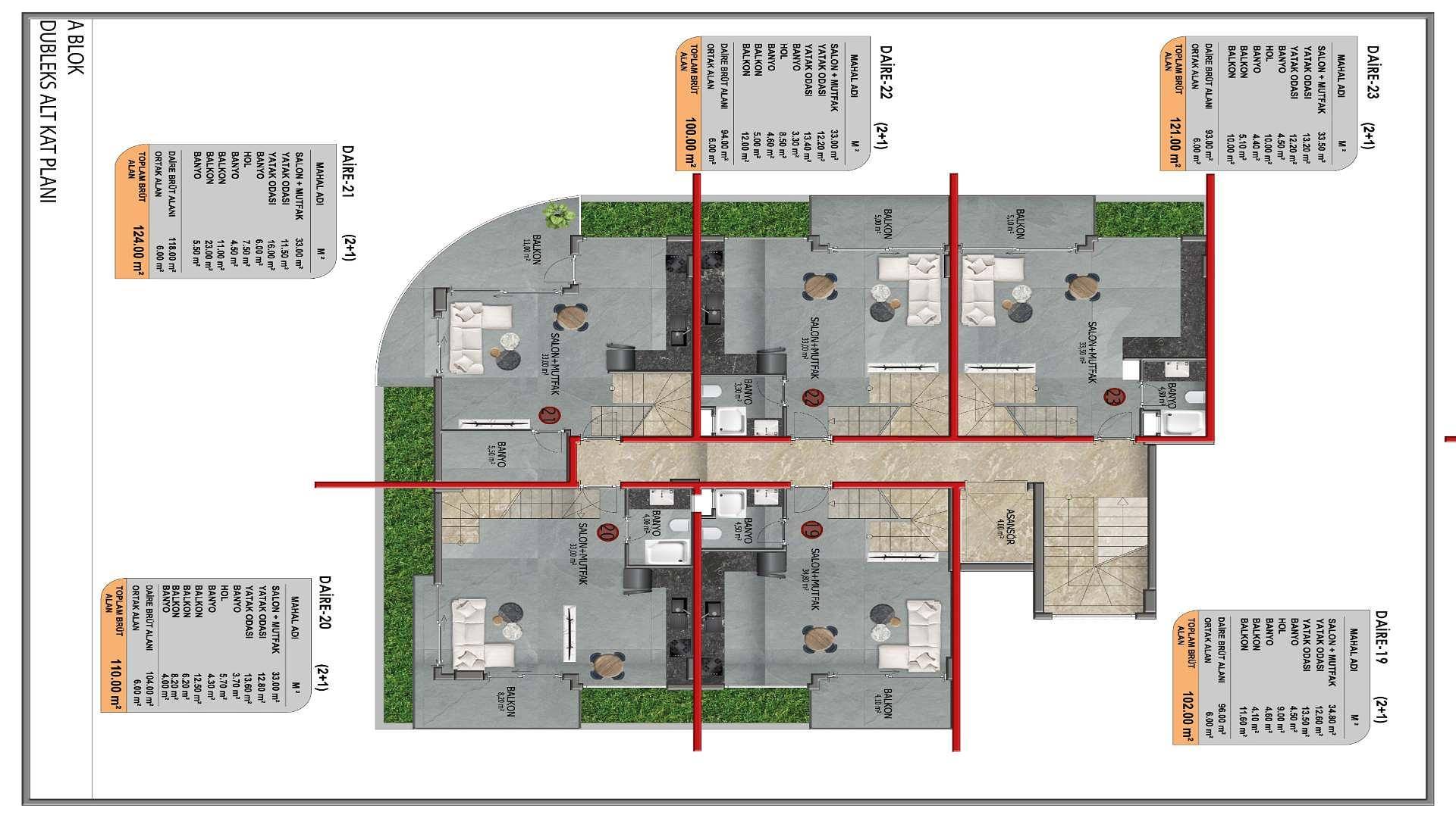 Image du plan d'étage 5