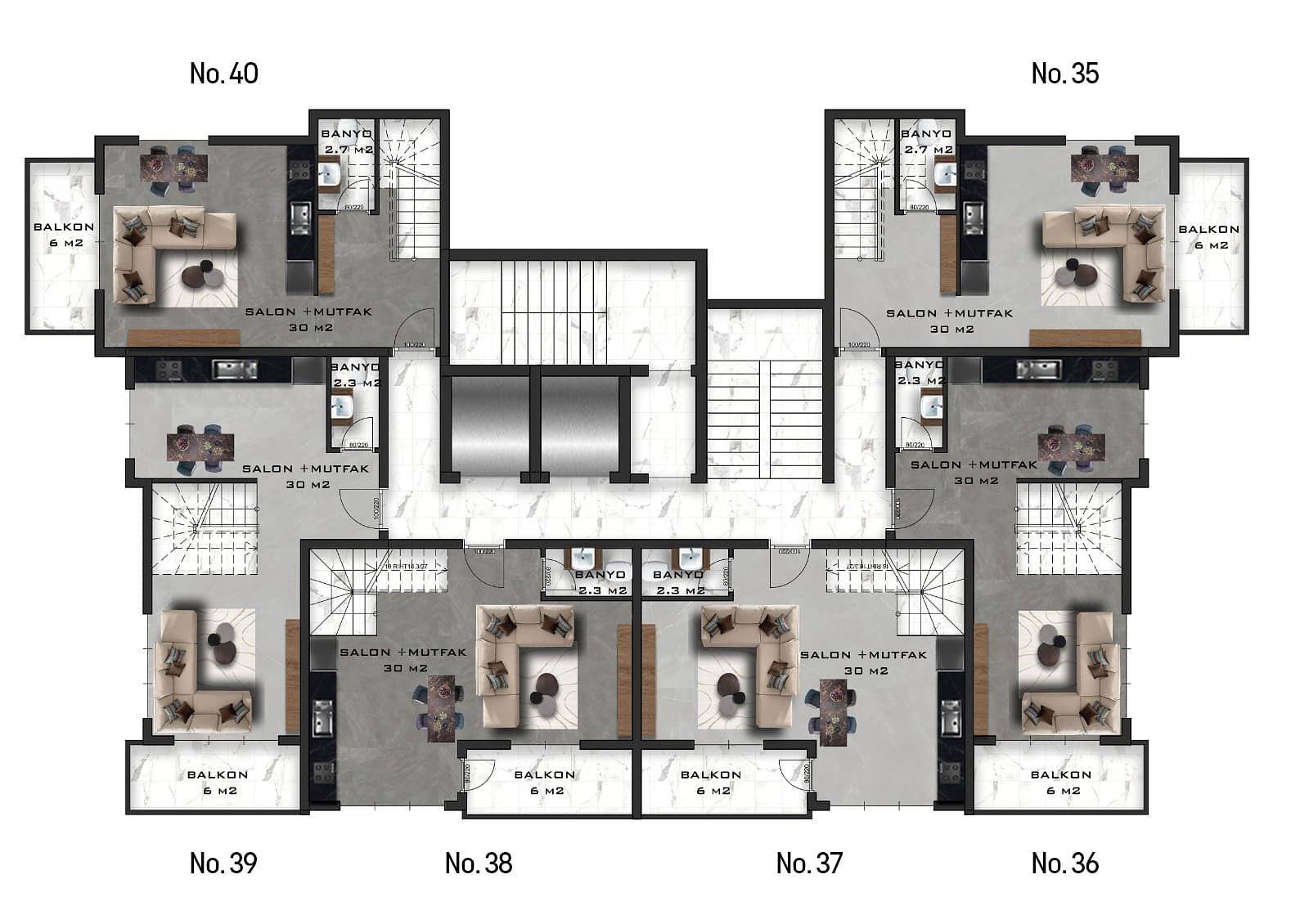 Grundrissdarstellung 1