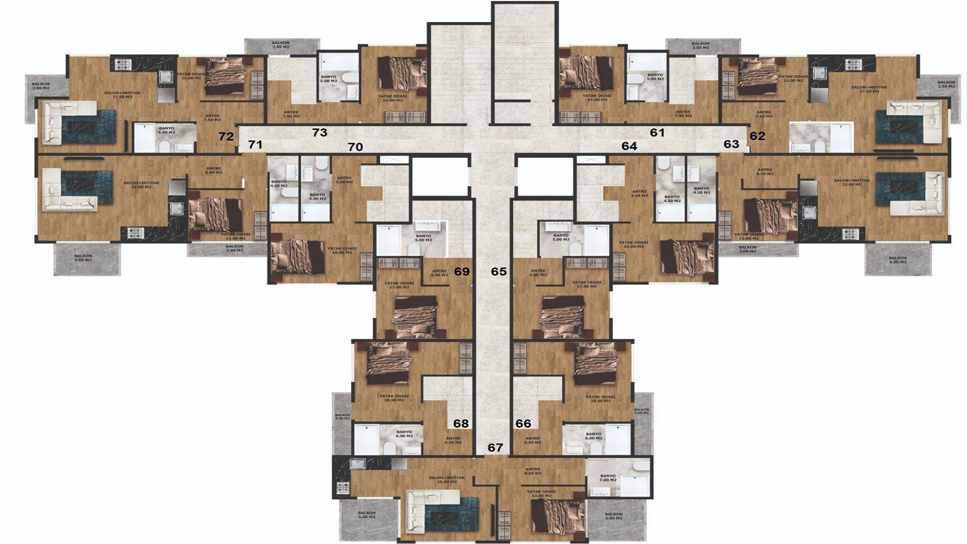 Image du plan d'étage 2