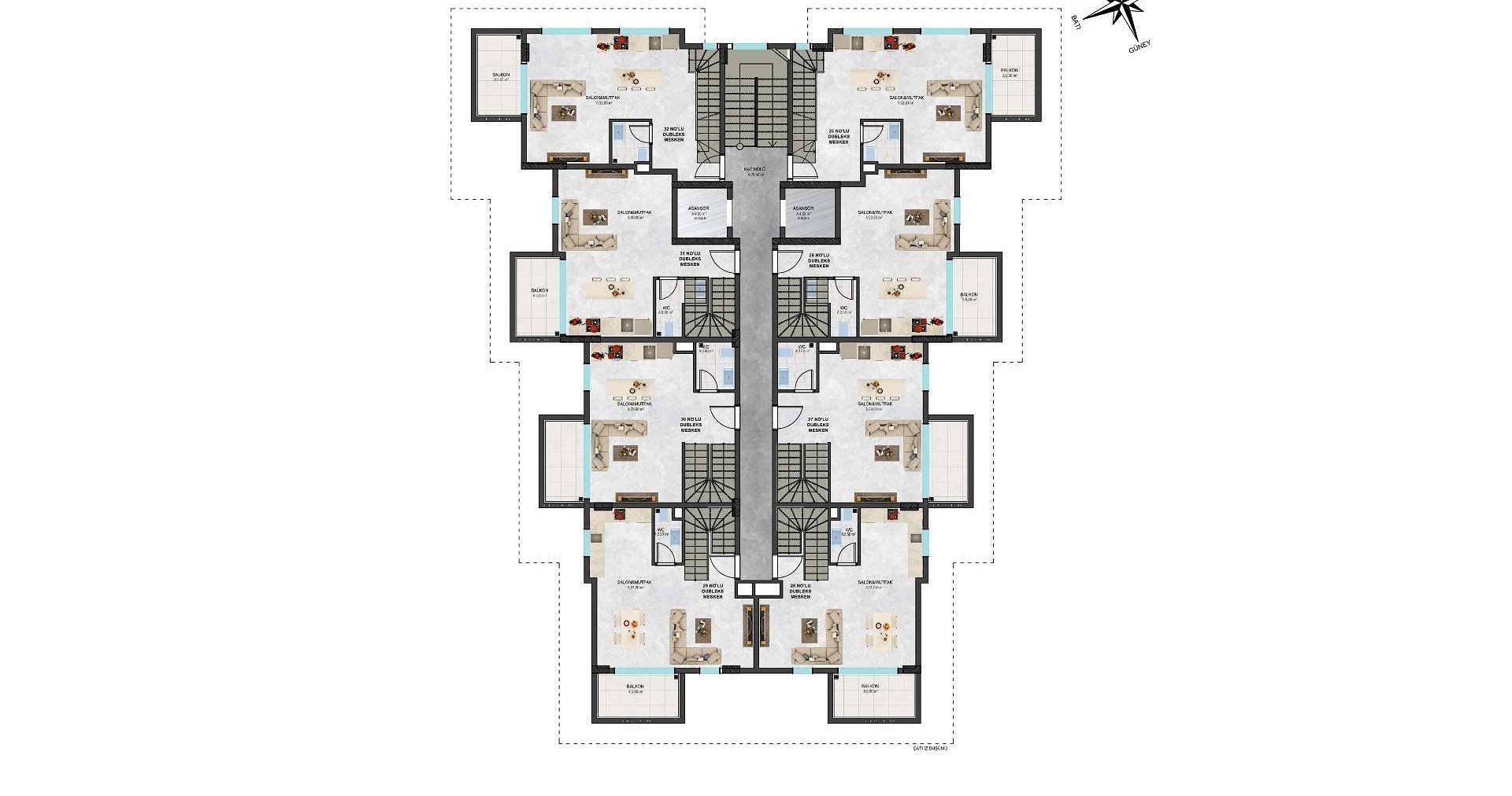 Plantegning billede 3