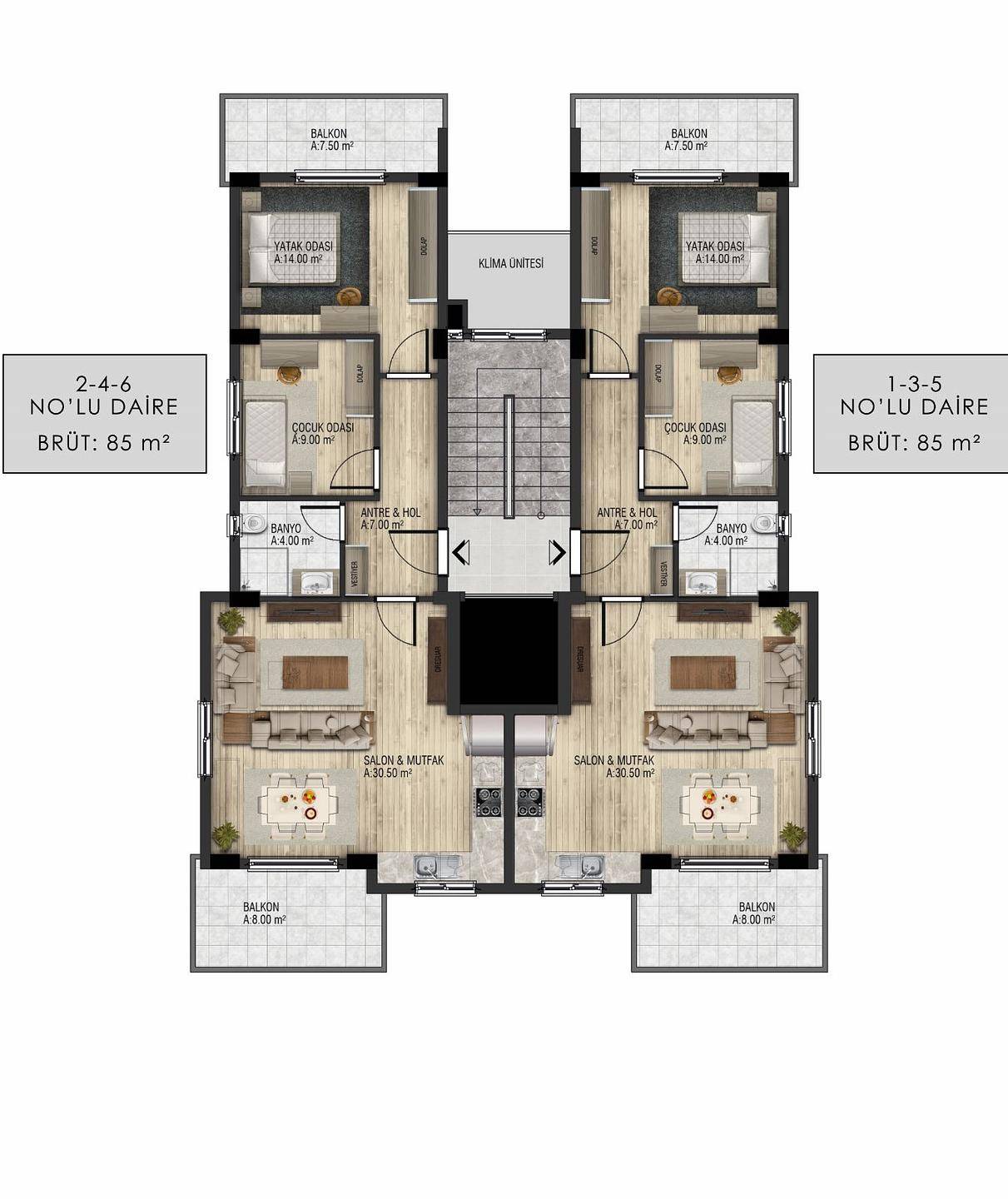Image du plan d'étage 3