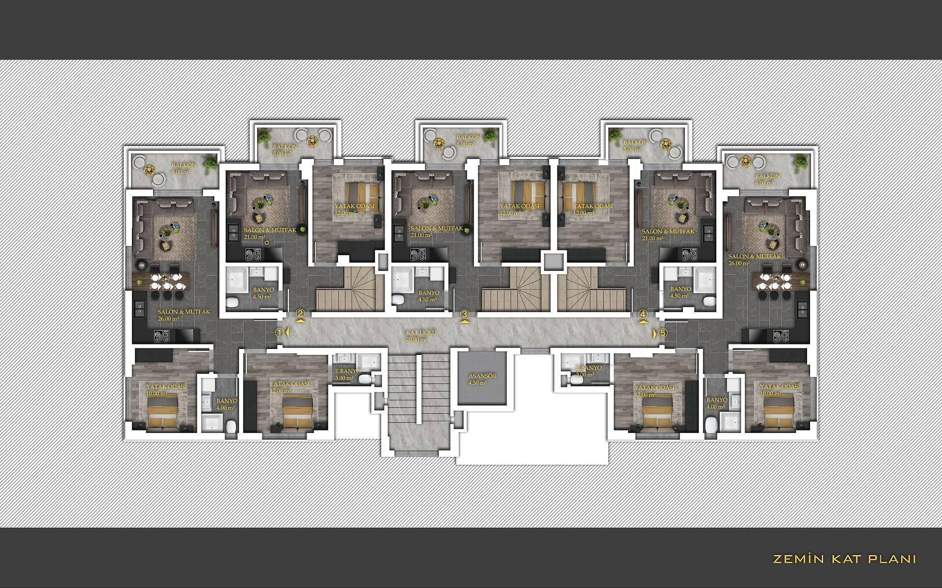 Image du plan d'étage 8