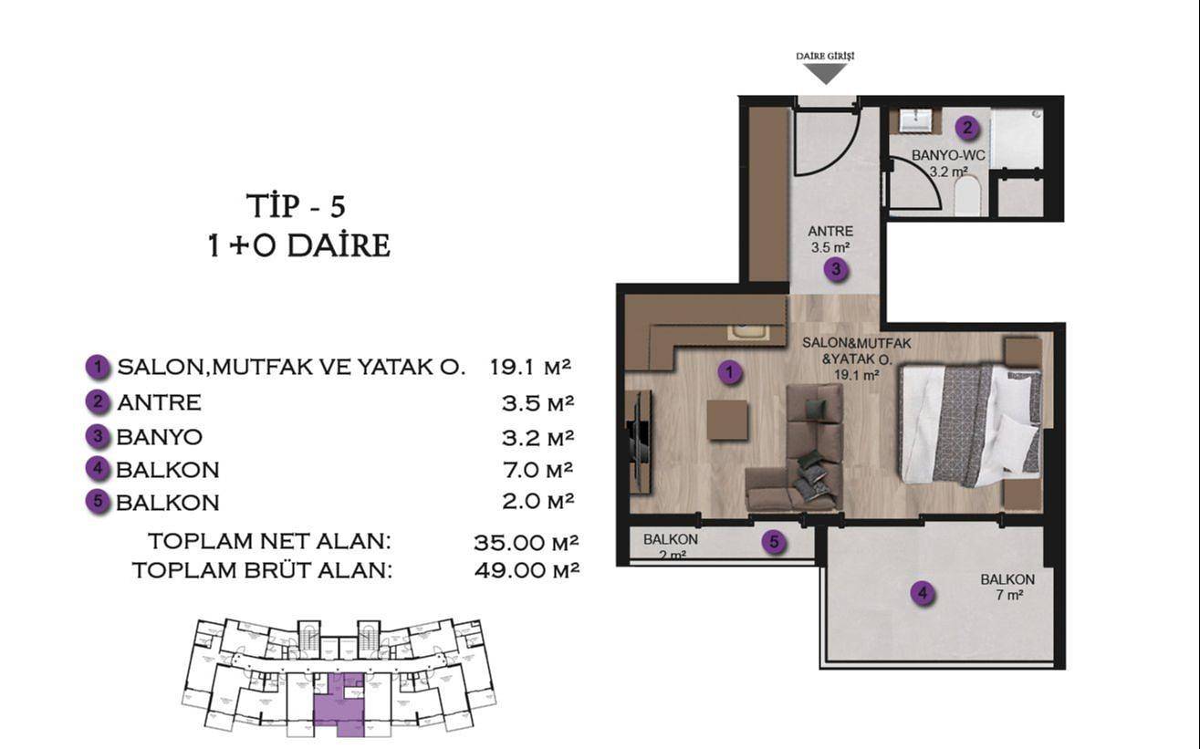 Image du plan d'étage 21