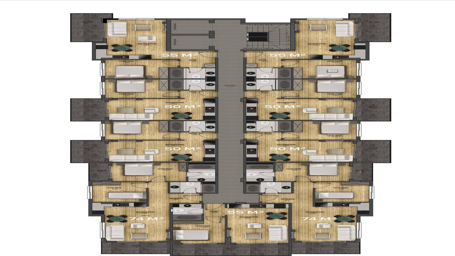 Image du plan d'étage 11