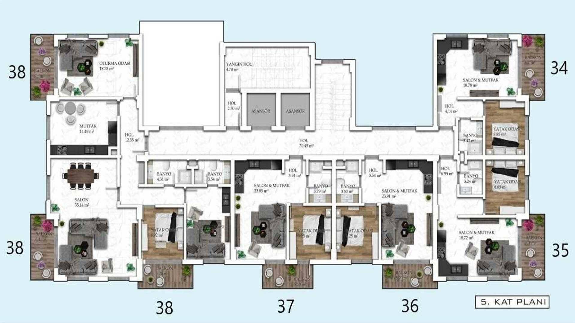 Grundrissdarstellung 5