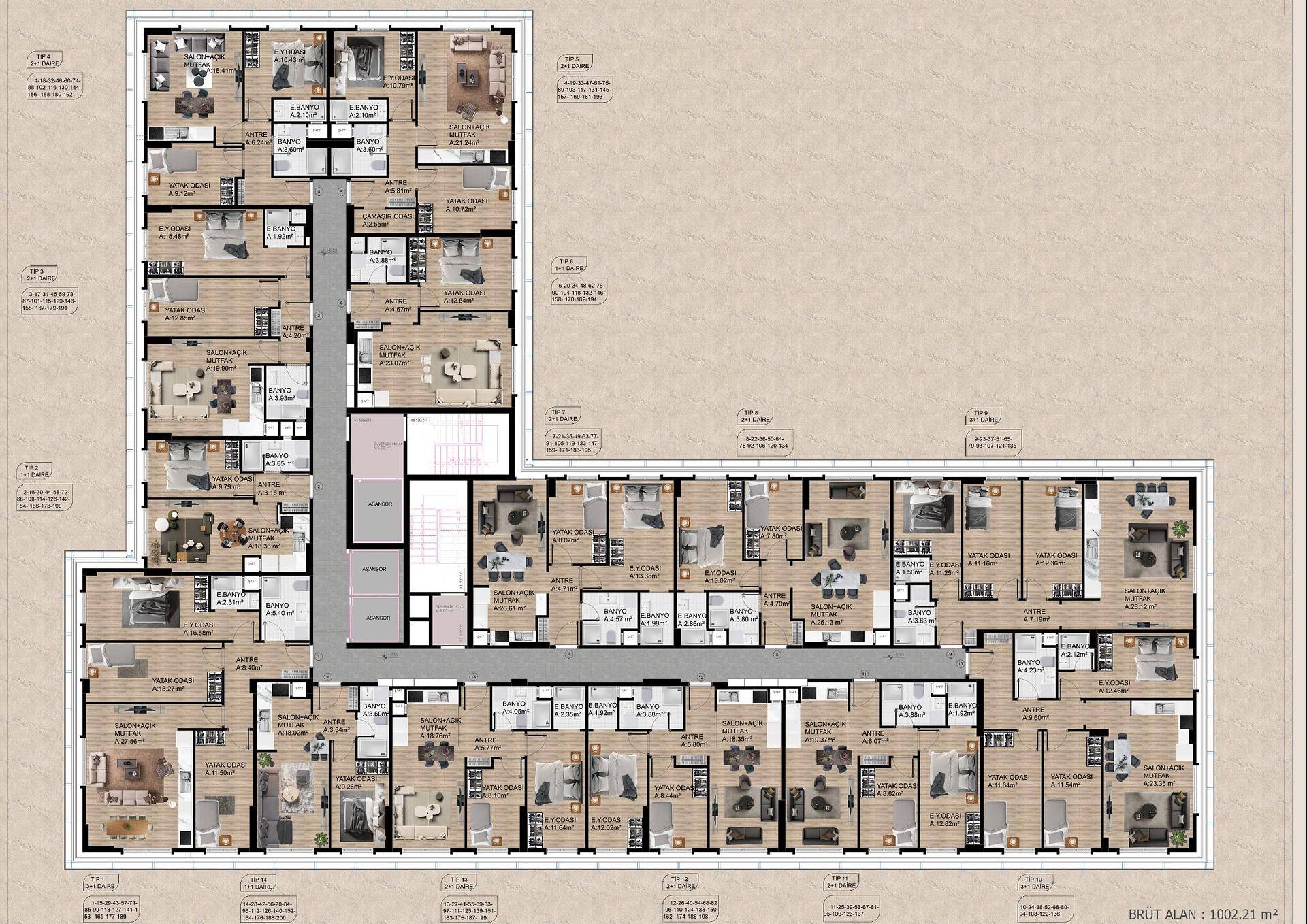 Image du plan d'étage 2