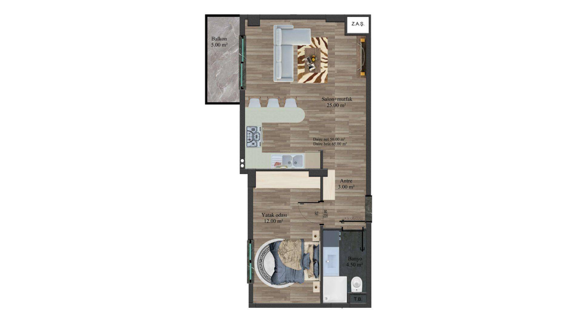 Grundrissdarstellung 1