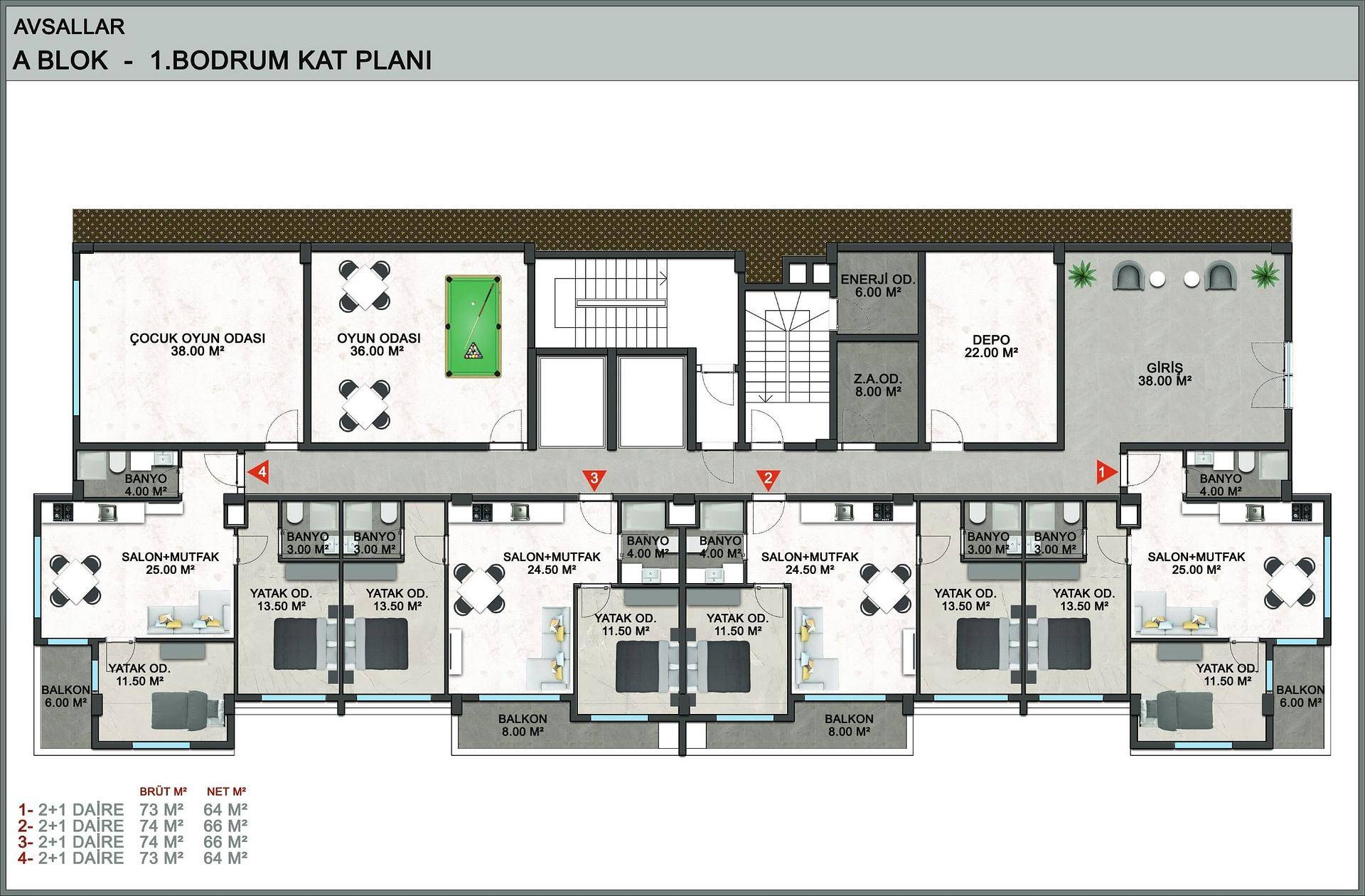 Grundrissdarstellung 1