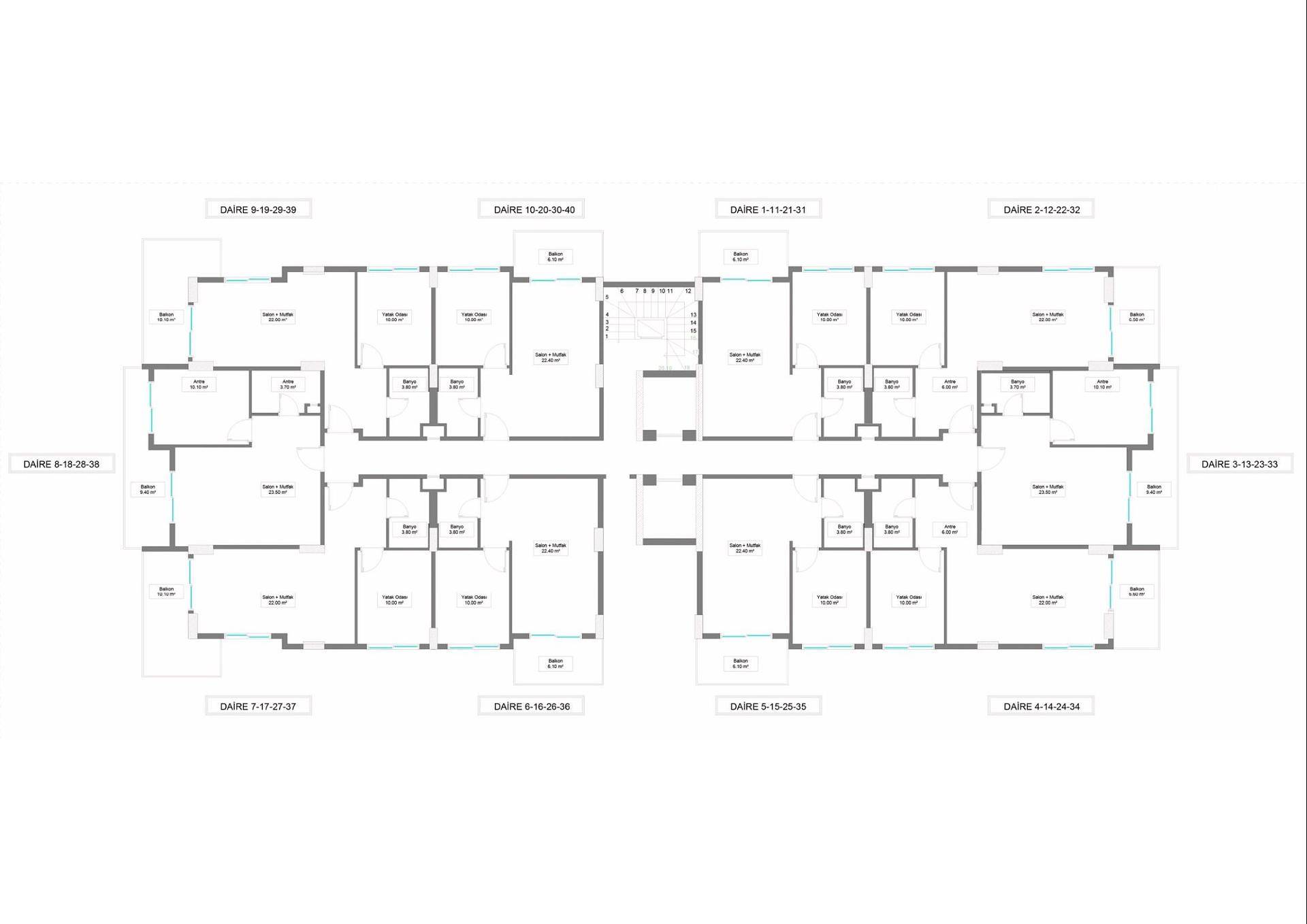 Image du plan d'étage 1