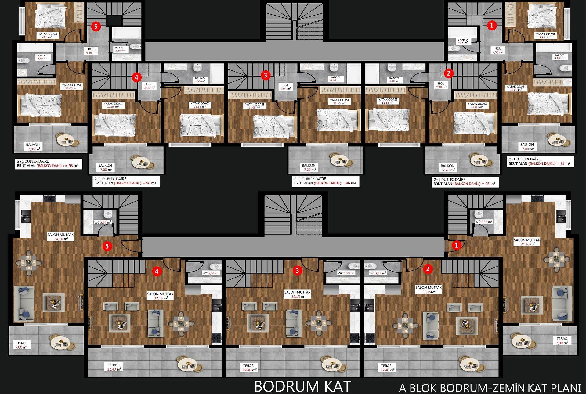 Image du plan d'étage 6