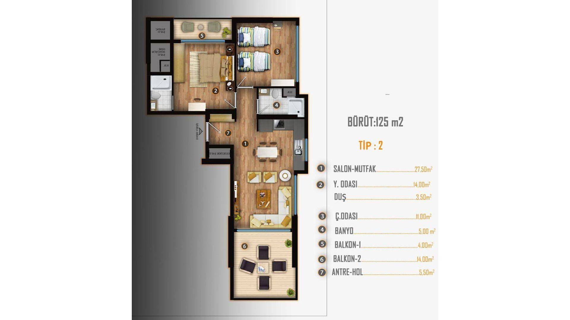 Kat Planı Resmi 2