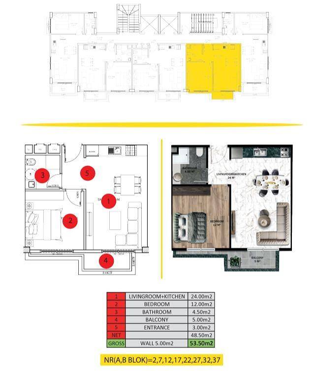 Image du plan d'étage 5