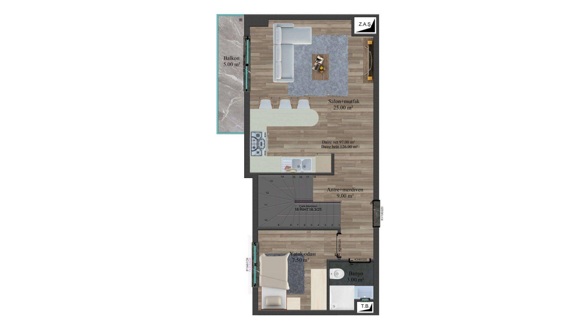 Grundrissdarstellung 3