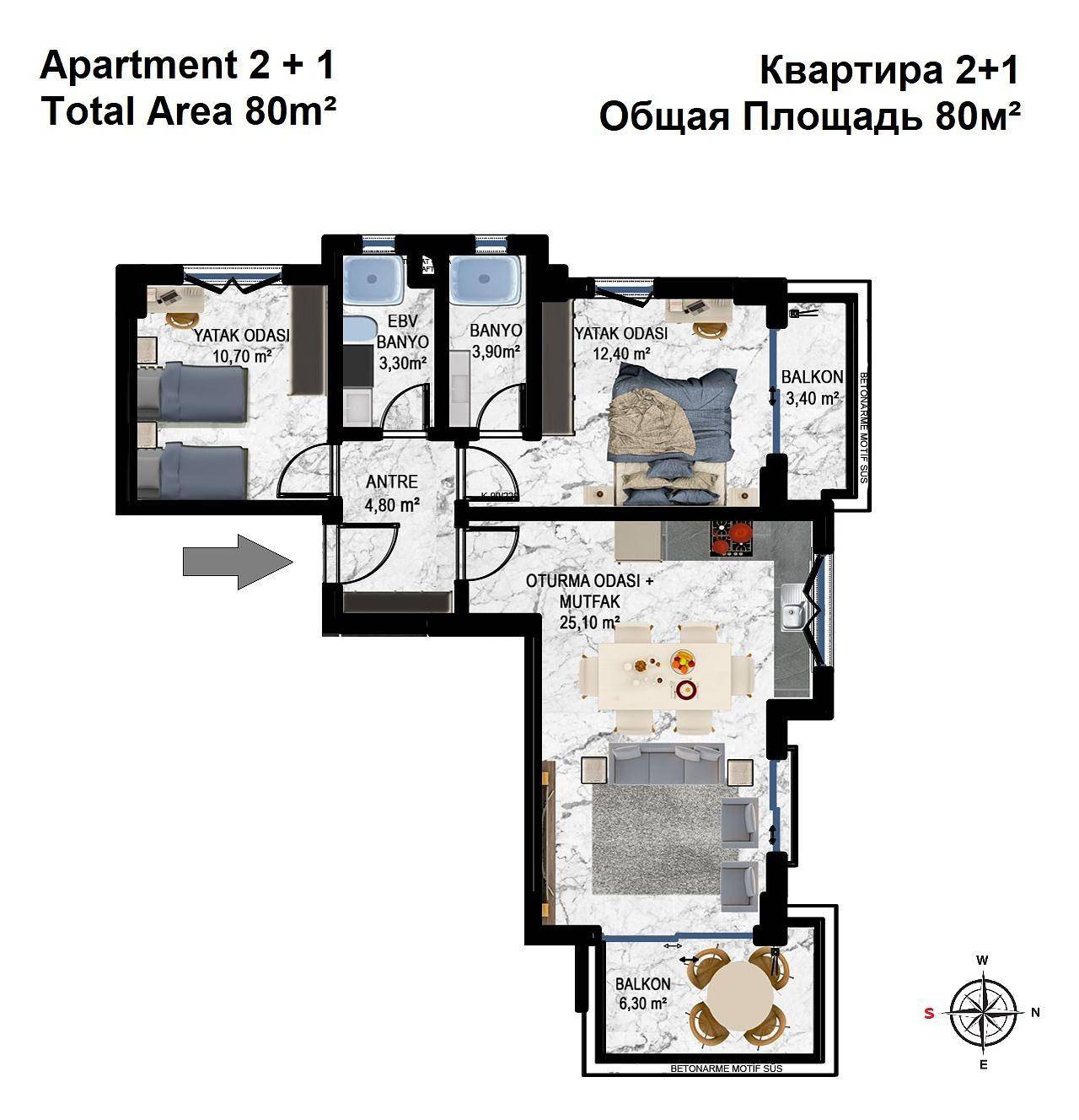 Grundrissdarstellung 5