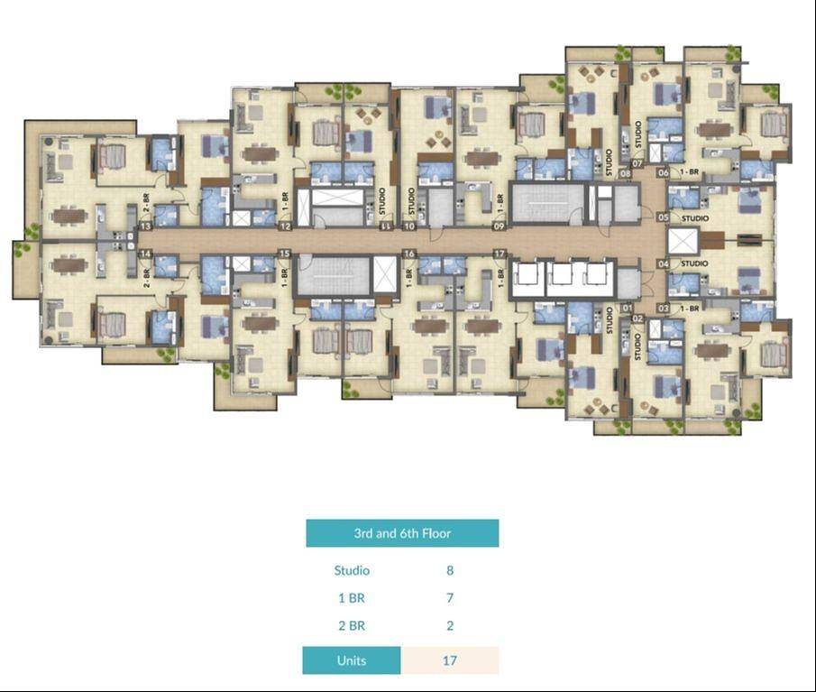 Image du plan d'étage 4