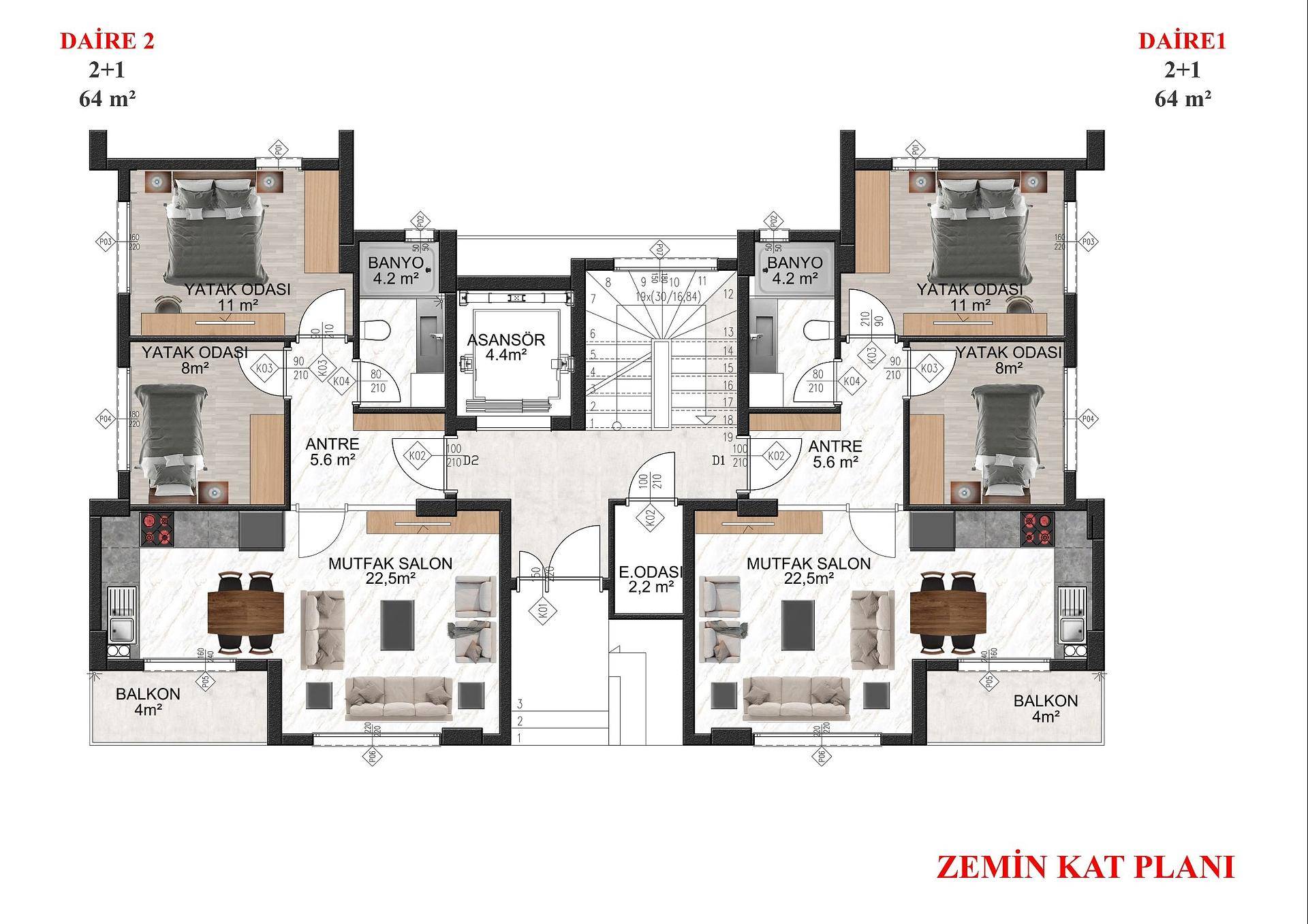 Kat Planı Resmi 7