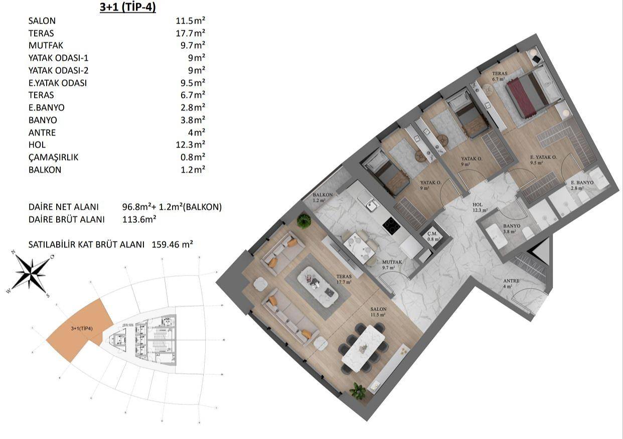 Grundrissdarstellung 6