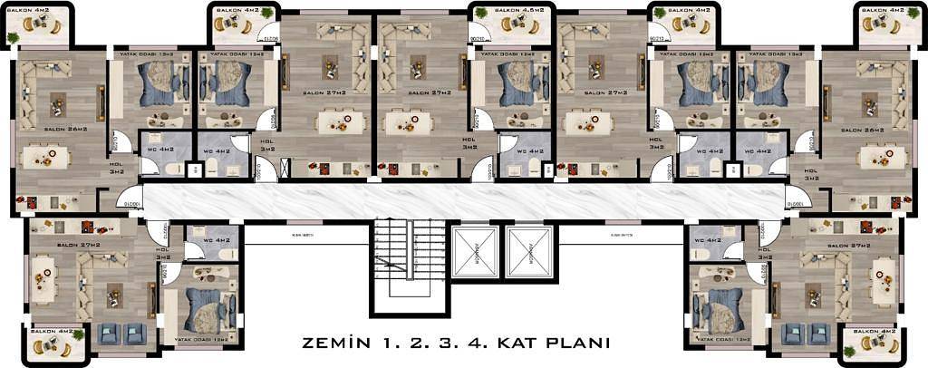 Kat Planı Resmi 1