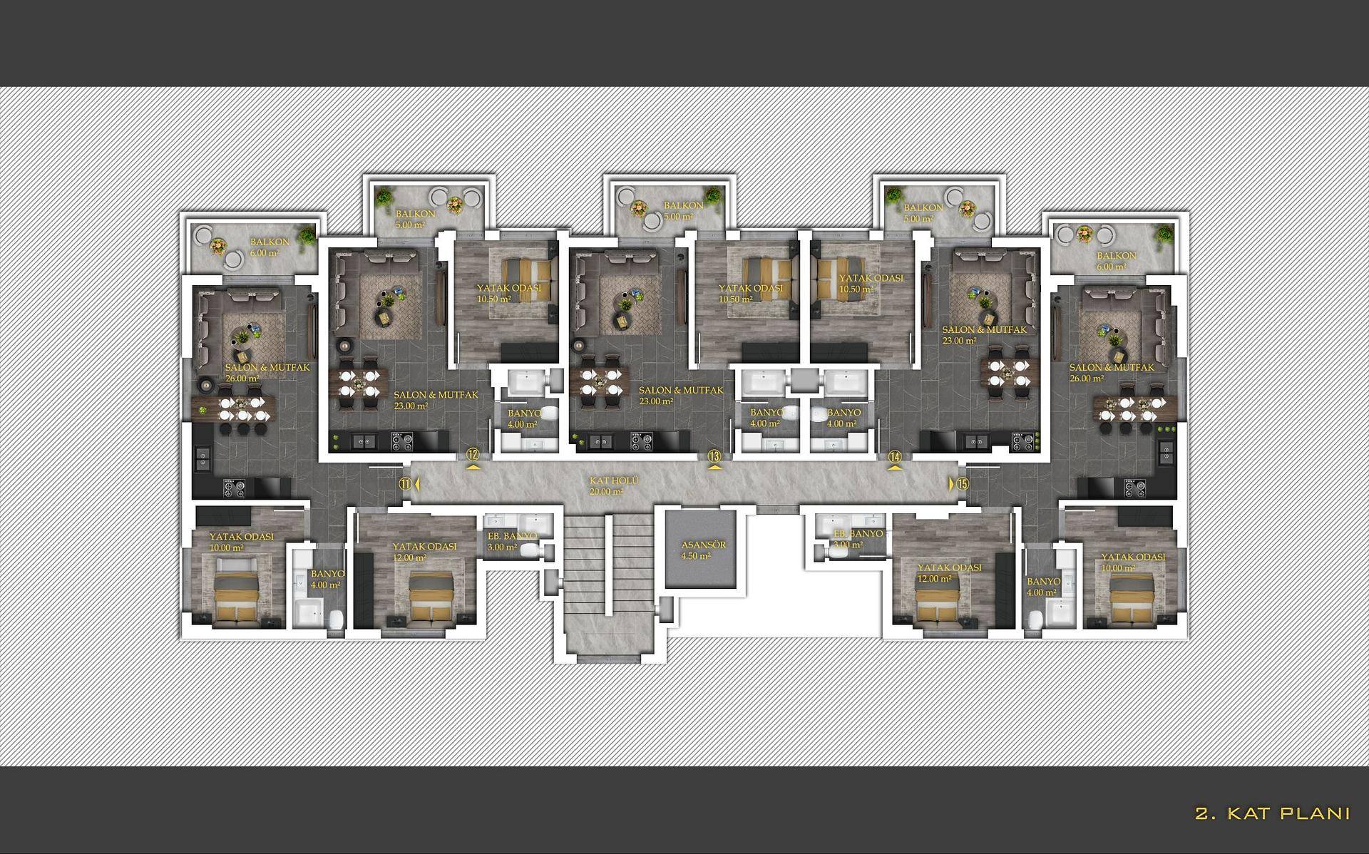 Image du plan d'étage 3