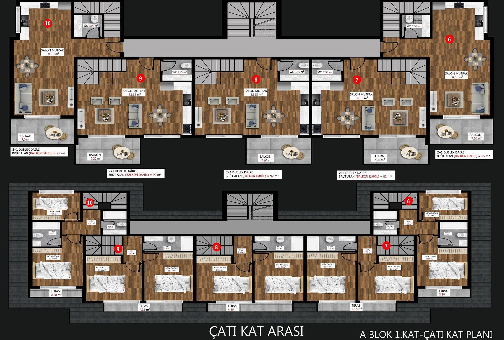 Image du plan d'étage 4