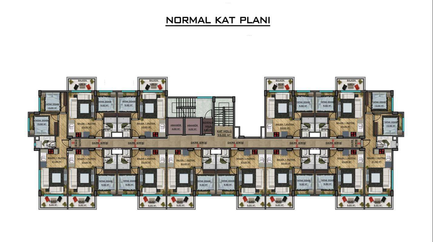 Kat Planı Resmi 1