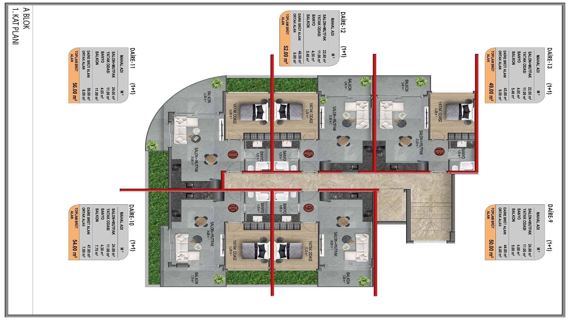 Image du plan d'étage 3