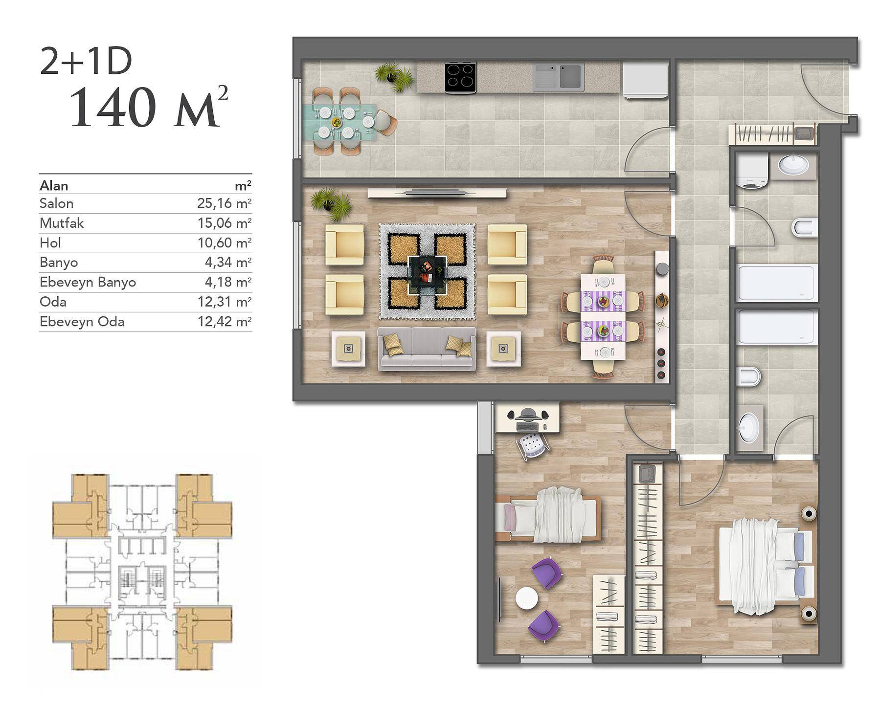Image du plan d'étage 2