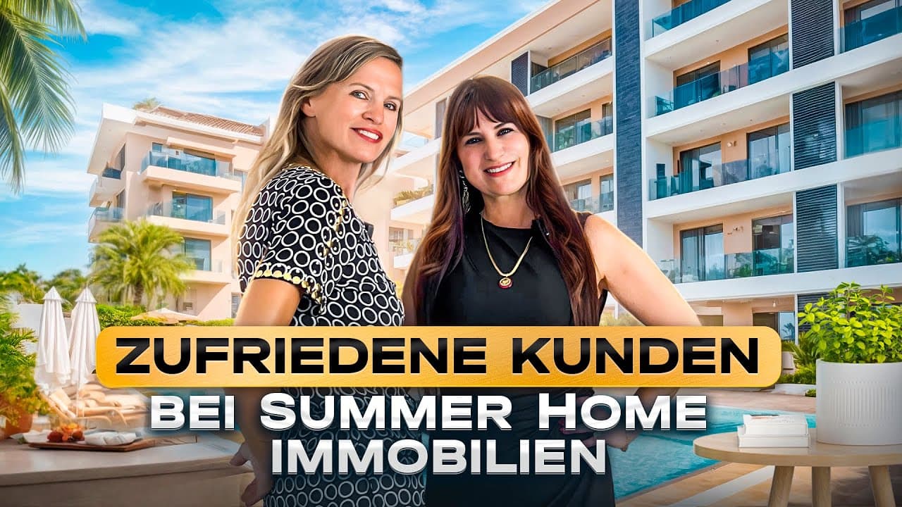 Summerhome Immobilien ist immer wieder glücklich wenn eine Immobilie zu ein neues zu Hause wird