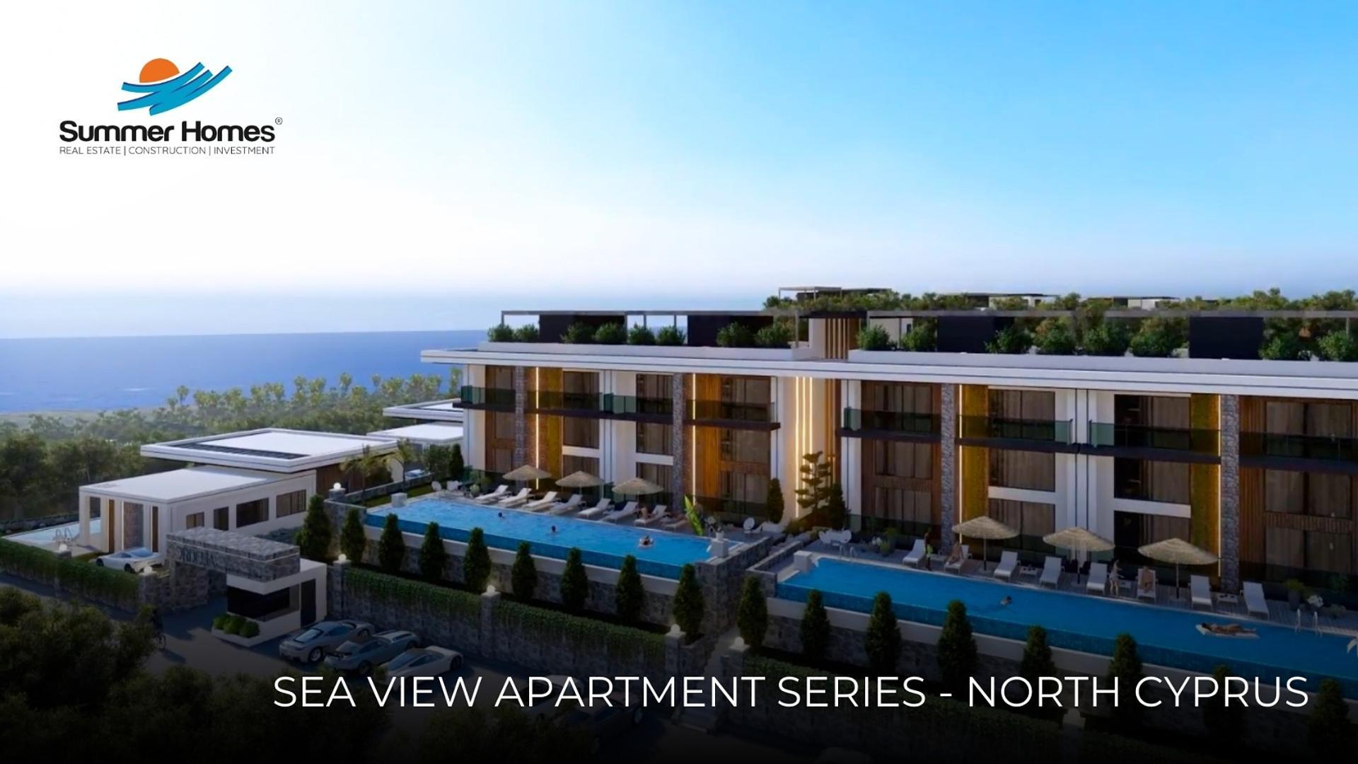 Appartements avec vue sur la mer à Chypre du Nord