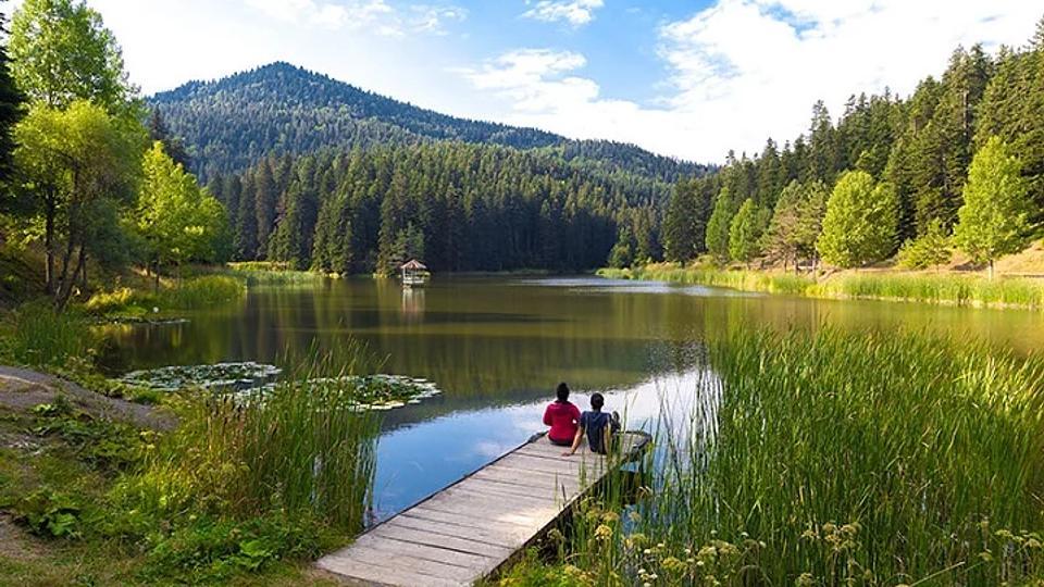 Akgöl, ein wunderschöner See am Schwarzen Meer