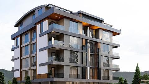 Appartements à vendre à Konyaalti offrant une vie côtière — 1/10
