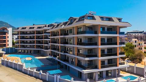 Appartements de Luxe avec Vue Panoramique sur la Mer et le Château à Alanya — 1/31