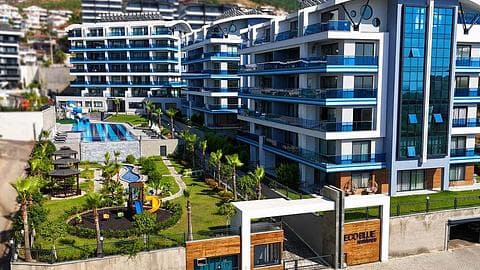 Appartement 3+1 avec Vue sur la Mer à Kargıcak - Alanya — 1/40